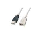 USB extension cable A⇔A female (PC99 standard)