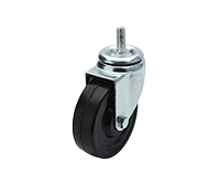 Rubber Casters Swivel Screw-in Type